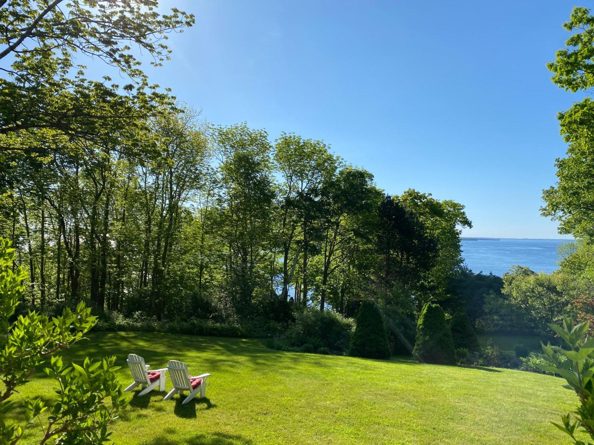Bed and Breakfast Victorian By The Sea Lincolnville Exterior foto